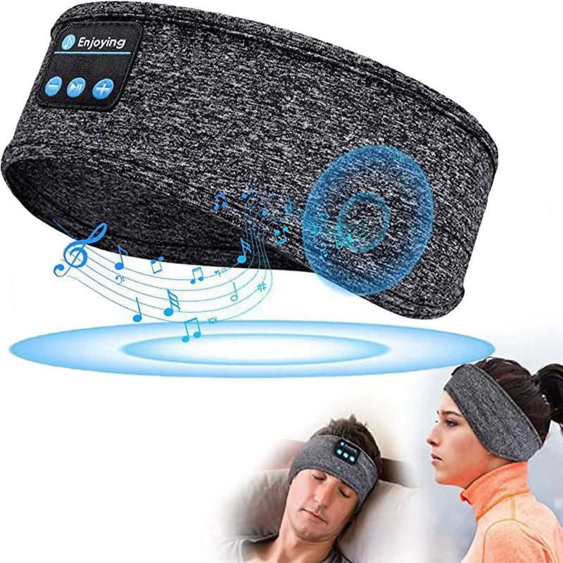 Factory Price Travel Music Handsfree Eye Mask Headsets Blue Tooth Sports Earphones Bulututh Wireless Headset Sleep Headphones