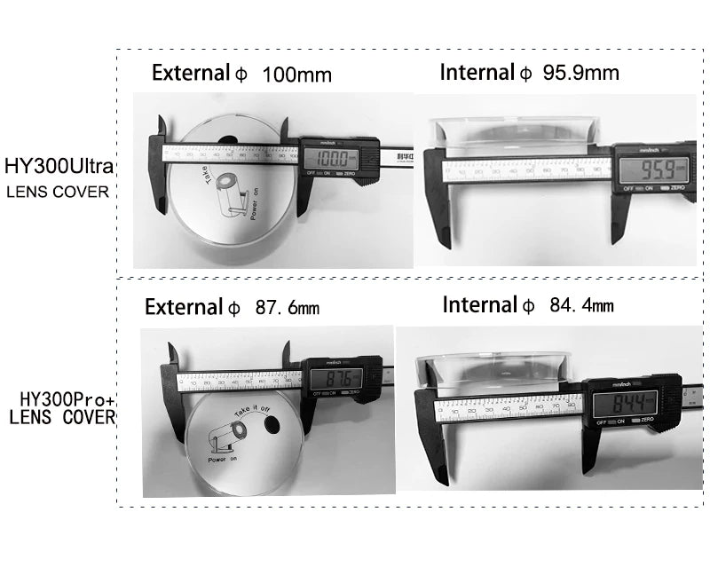 DITONG couvercle d'objectif de projecteur éviter la poussière protecteur d'objectif pour Magcubic HY300Pro + HY300Ultra accessoires de projecteur