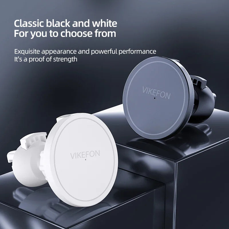 VIKEFON – chargeur magnétique sans fil pour voiture, pour iPhone 12 13 14 15 pro max, support de téléphone pour grille d'aération, charge rapide pour voiture