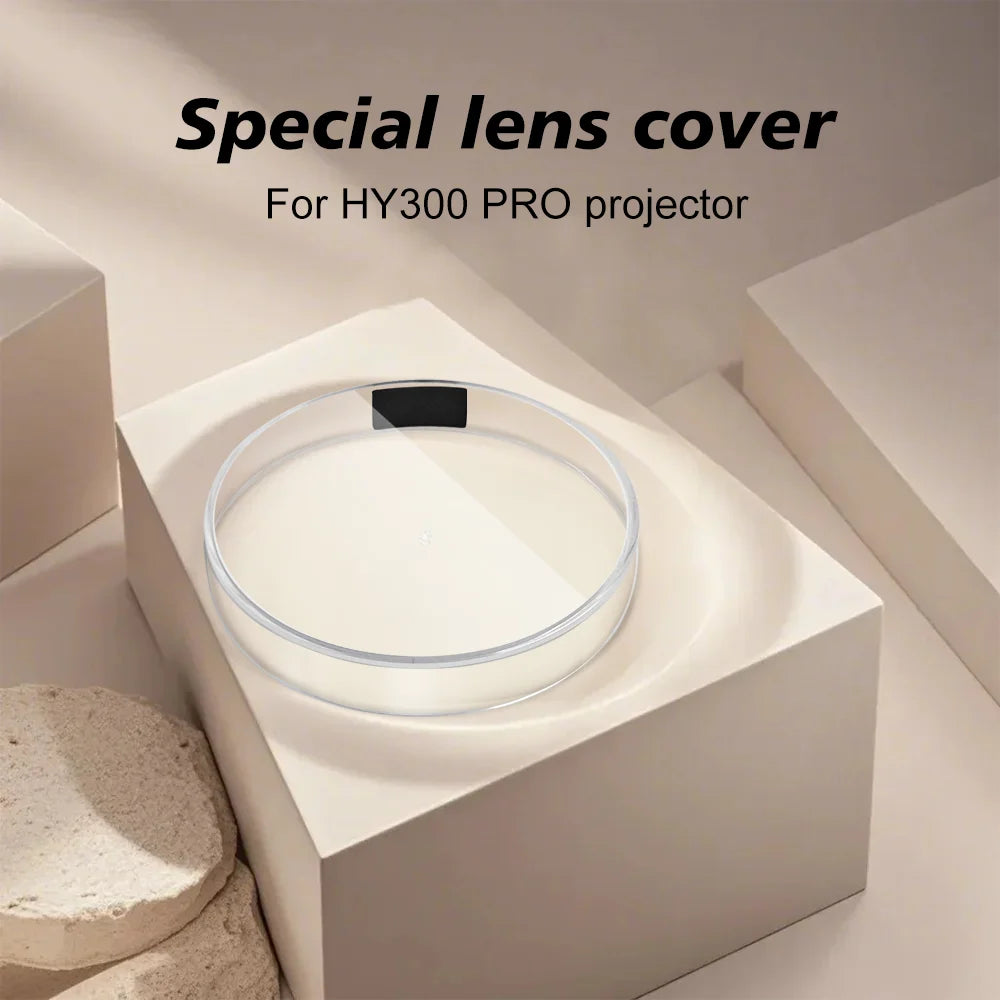 La protection de l'objectif du projecteur HY300PRO empêche la poussière d'entrer dans l'objectif, convient aux projecteurs cylindriques HY300Pro.