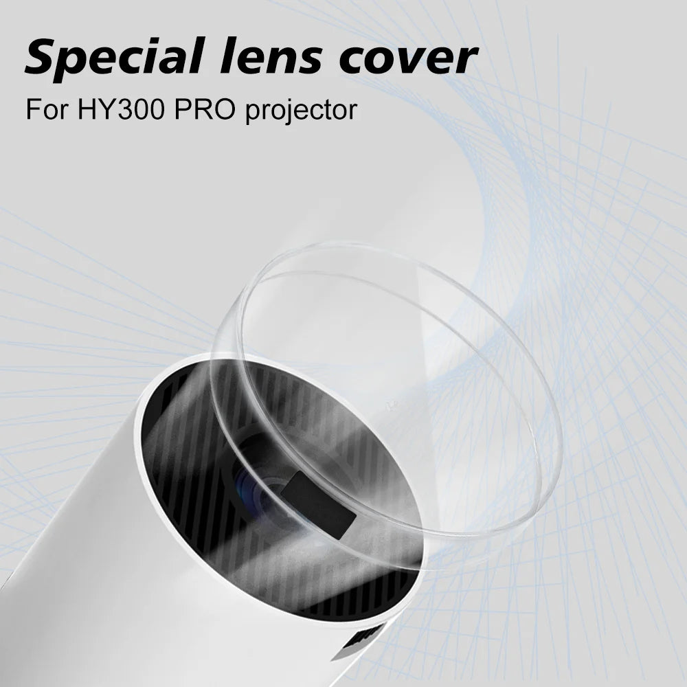 La protection de l'objectif du projecteur HY300PRO empêche la poussière d'entrer dans l'objectif, convient aux projecteurs cylindriques HY300Pro.