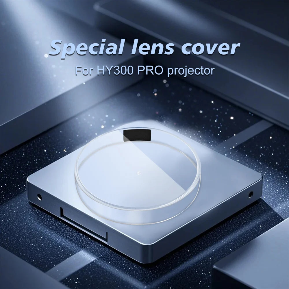 La protection de l'objectif du projecteur HY300PRO empêche la poussière d'entrer dans l'objectif, convient aux projecteurs cylindriques HY300Pro.