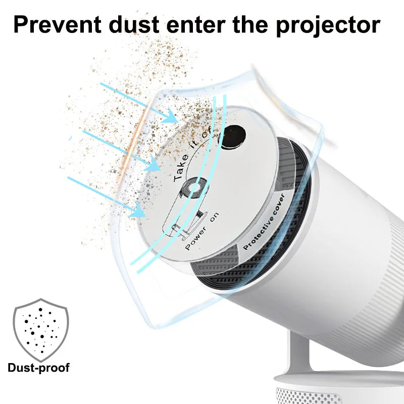 DITONG couvercle d'objectif de projecteur éviter la poussière protecteur d'objectif pour Magcubic HY300Pro + HY300Ultra accessoires de projecteur